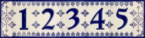 Керамичен номер - 5