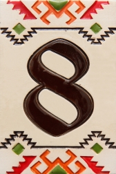 Керамичен номер - 8